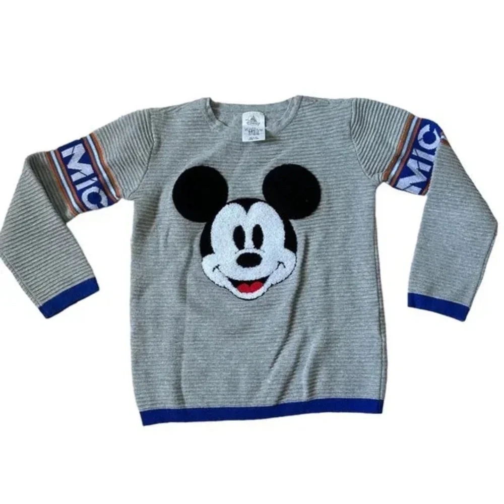 Boys Disney Sweater Lot Star Wars Mickey Mouse Pullover Sweatshirt Size 5/6